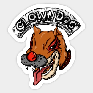 The ClownDog Sticker